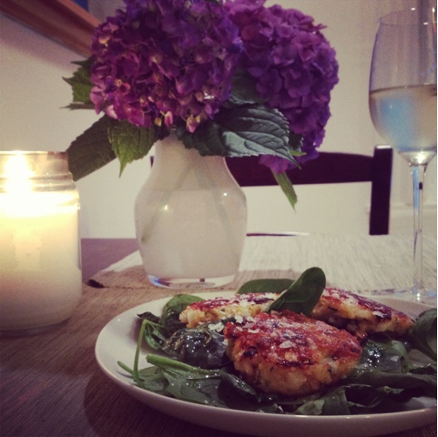 quinoa cakes are not boring