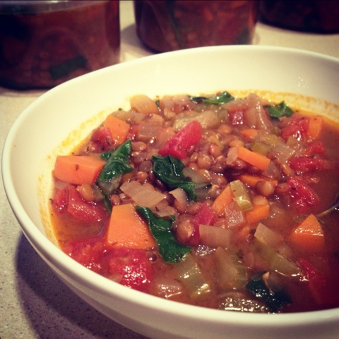 Spinach and Lentil Soup — image 5