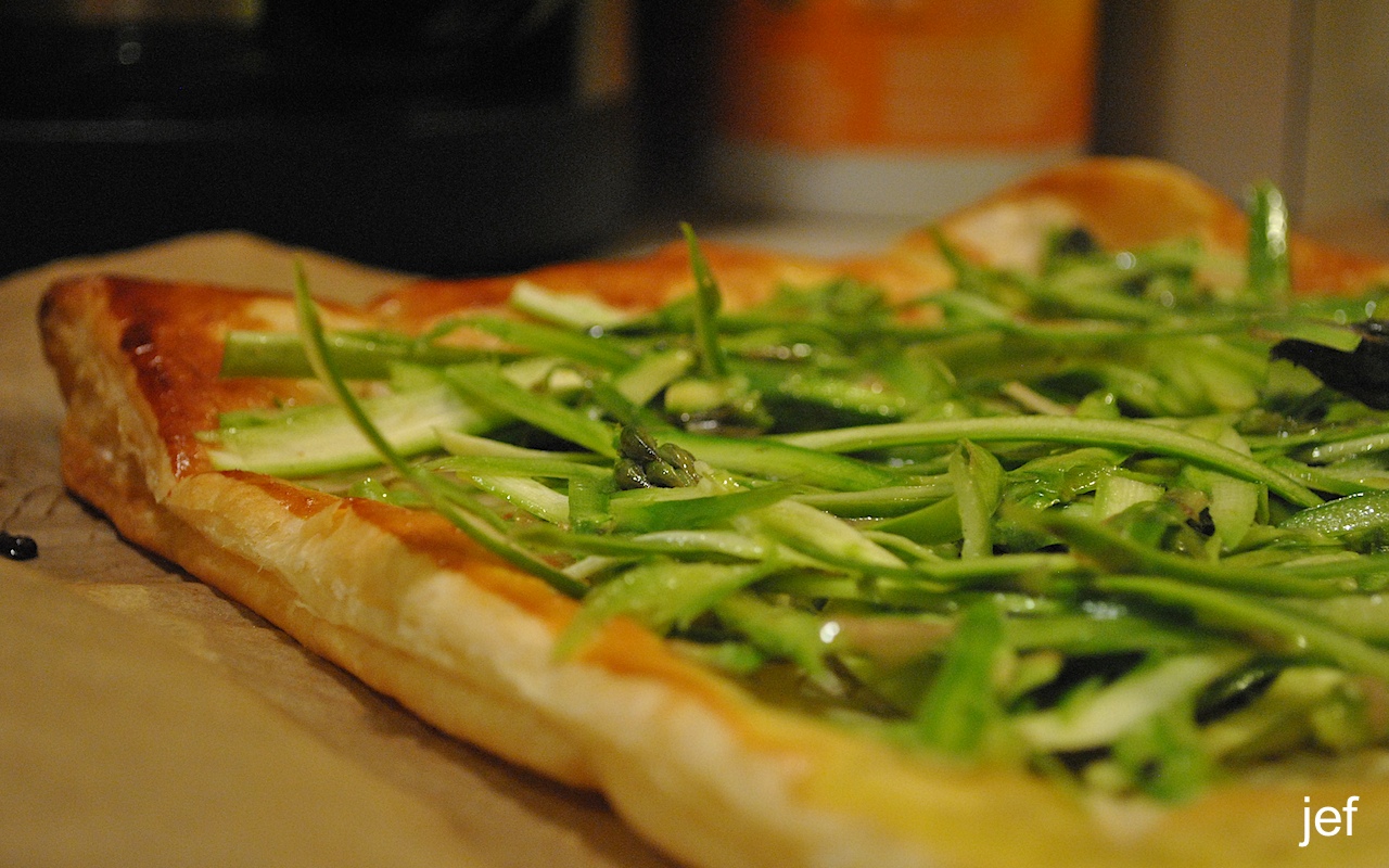 parmesan asparagus tart — image 5