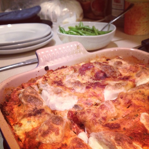 my first lasagna?