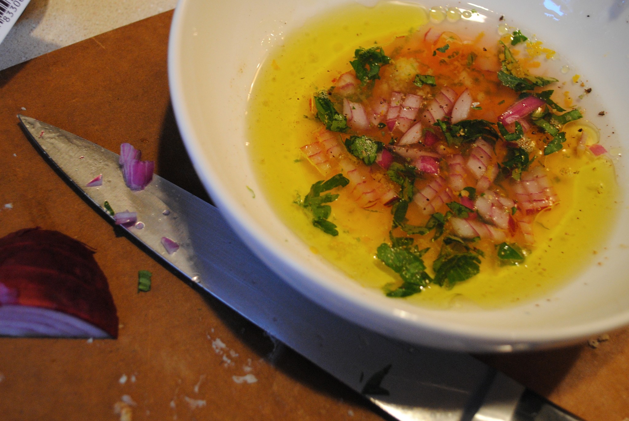 Ginger Margarita Swordfish with homemade butter — image 3