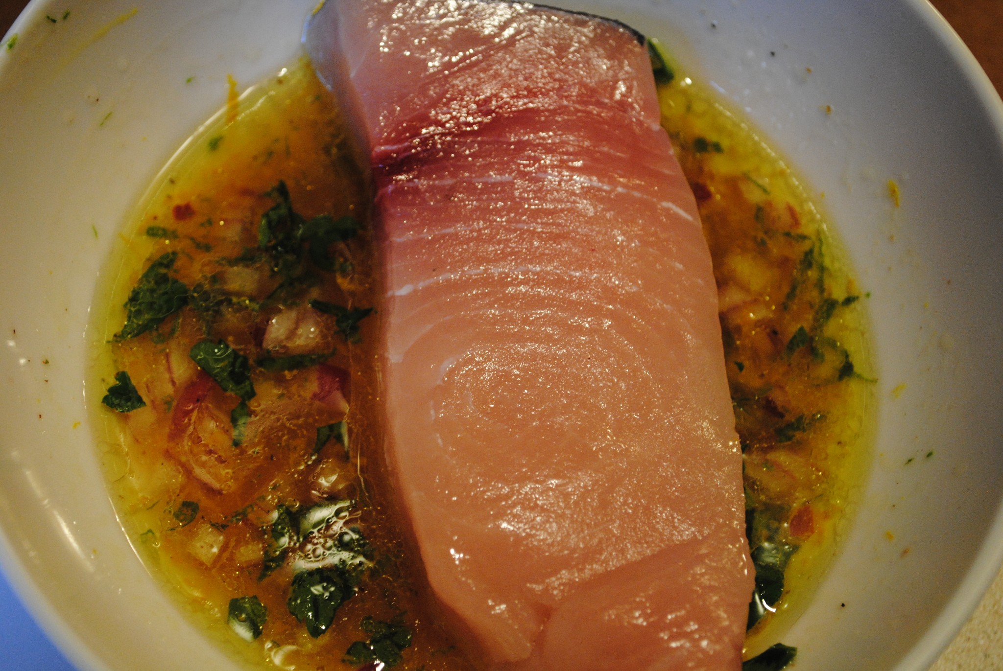 Ginger Margarita Swordfish with homemade butter — image 4