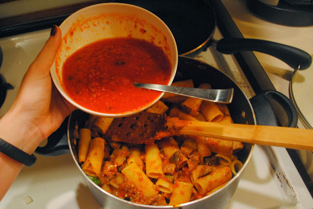 Baked Eggplant Parmesan Rigatoni — image 5
