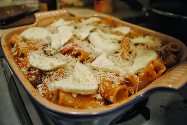 Baked Eggplant Parmesan Rigatoni — image 6