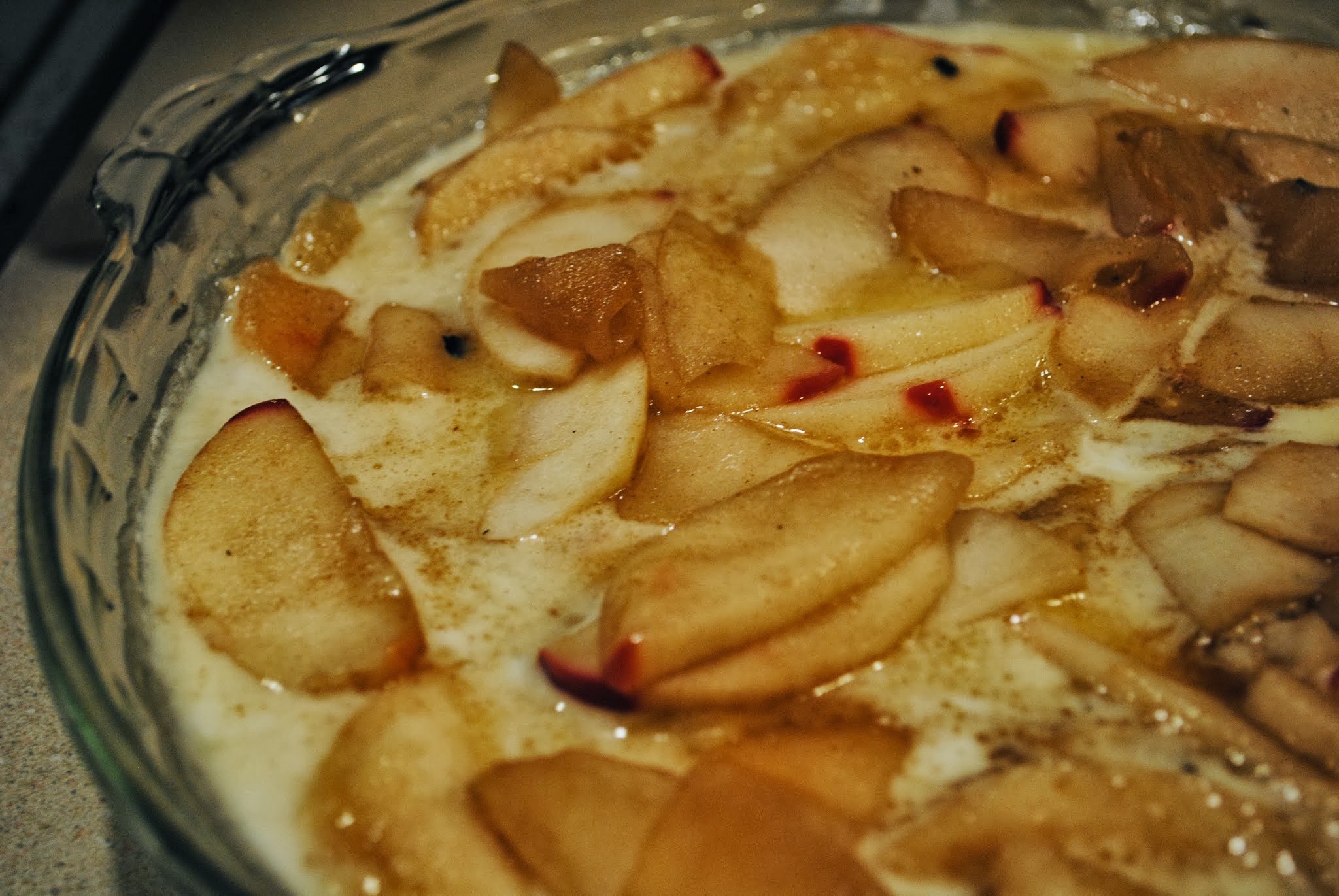 brown butter apple clafoutis — image 7