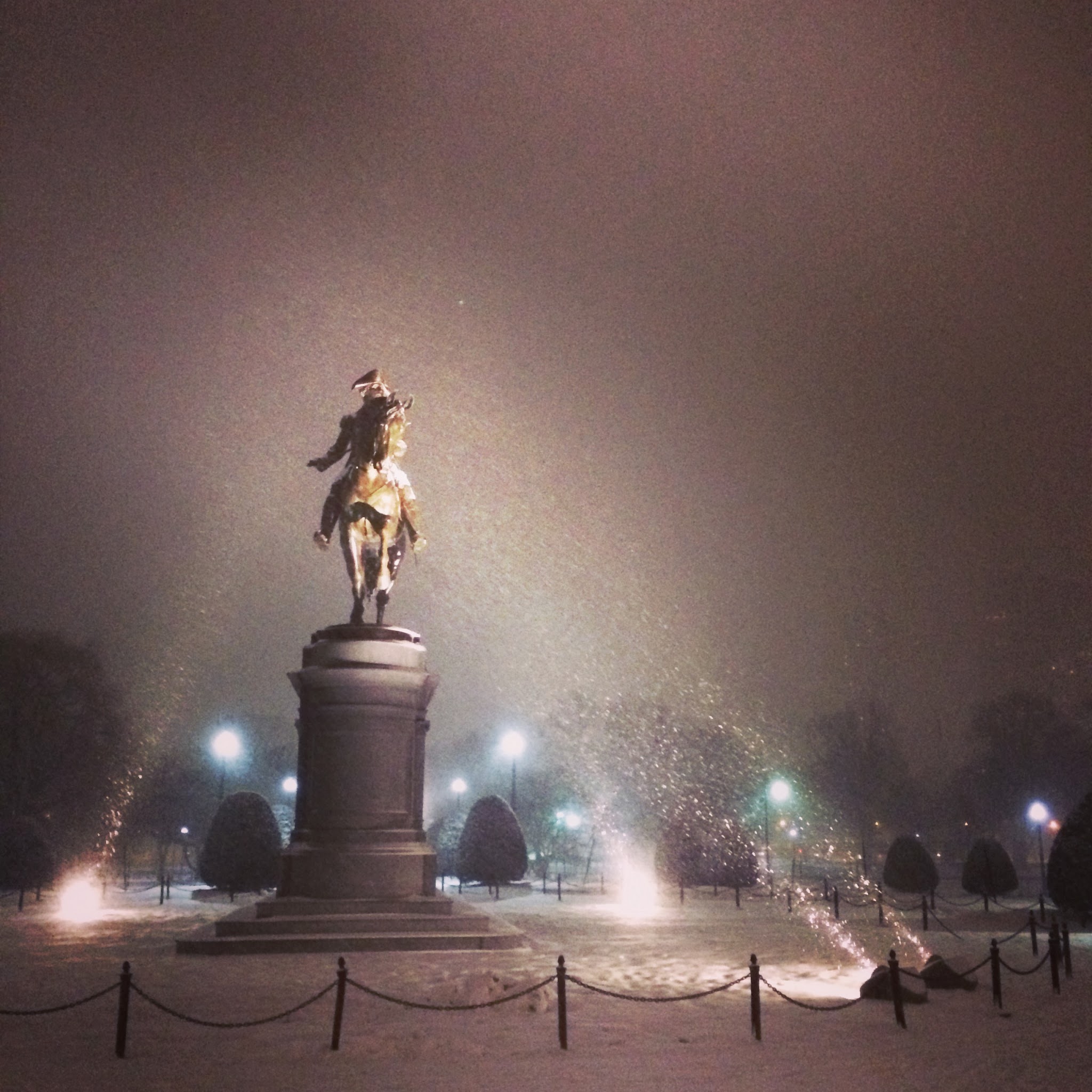 Podcasts and Snowy Walks