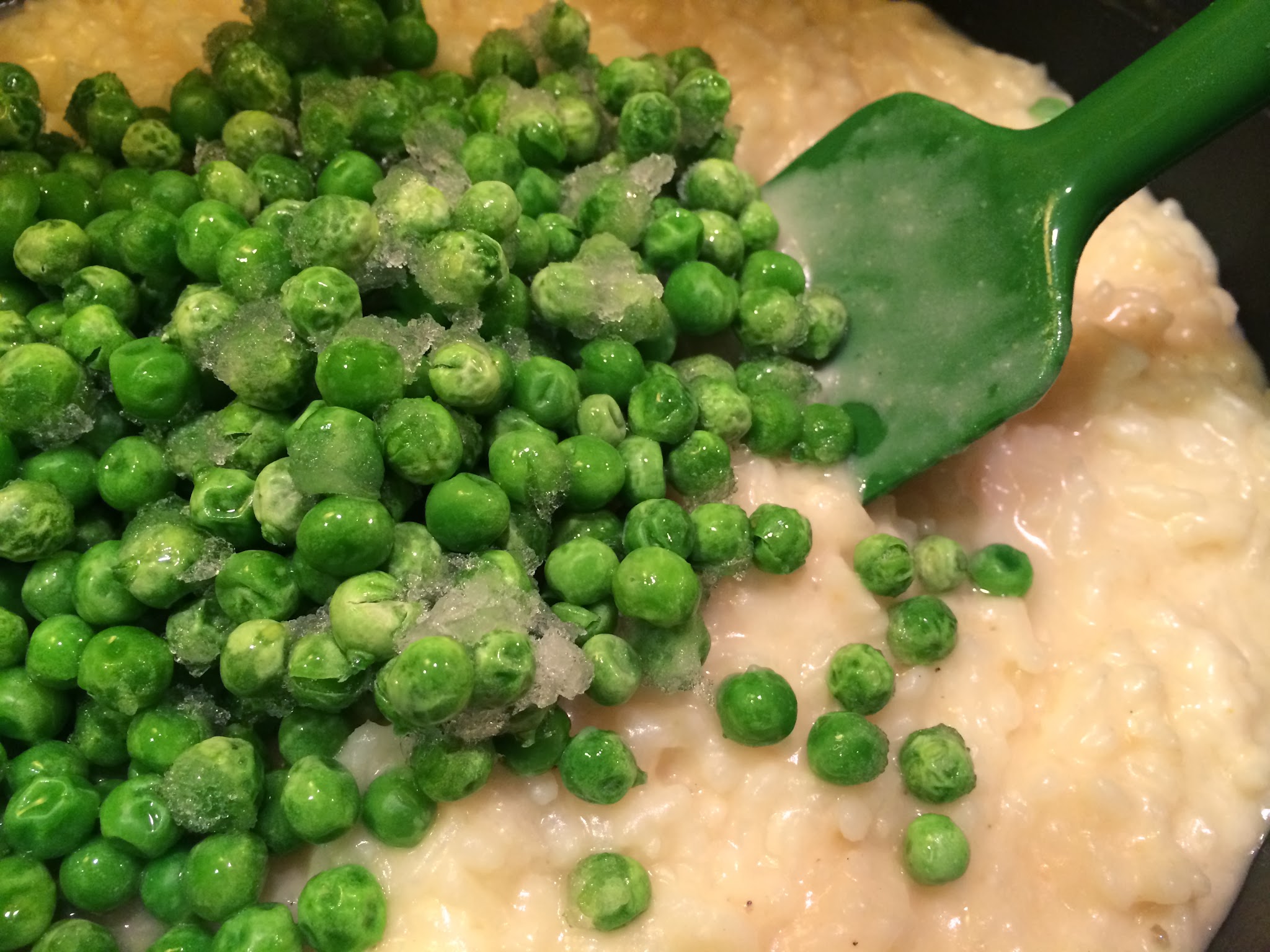 Baby Pea Oven Risotto — image 3