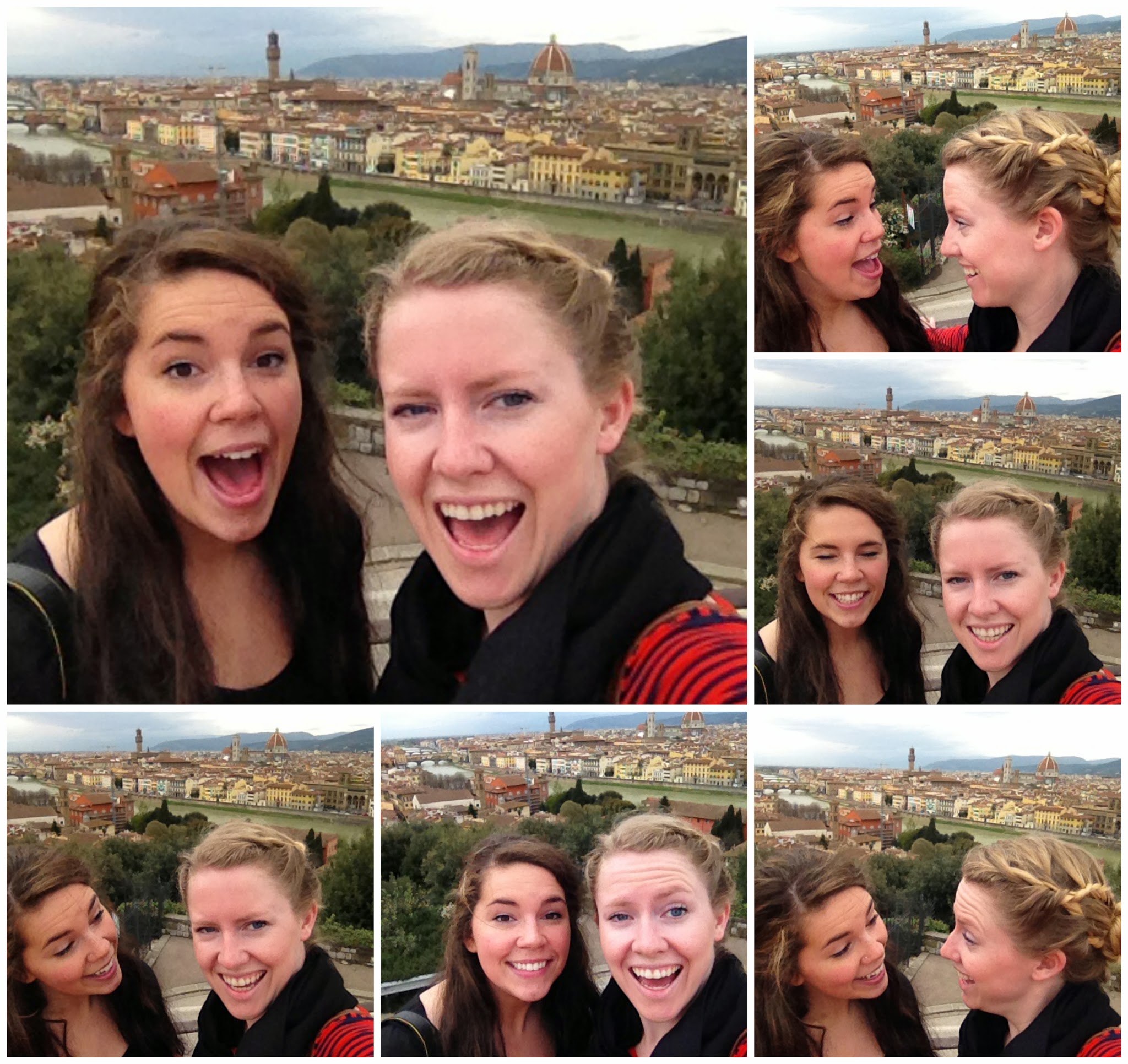 one year ago … and today