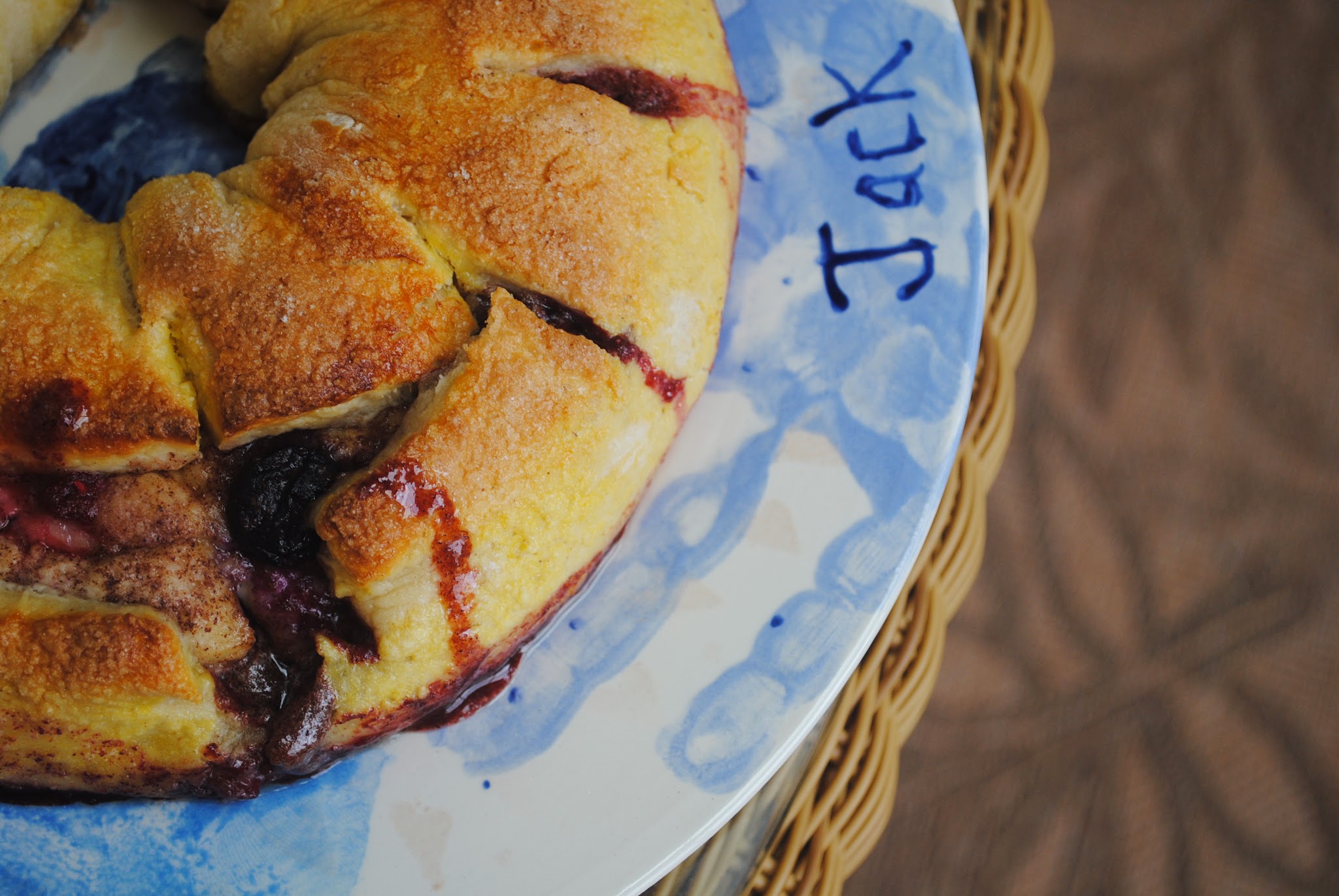 triple berry breakfast bread