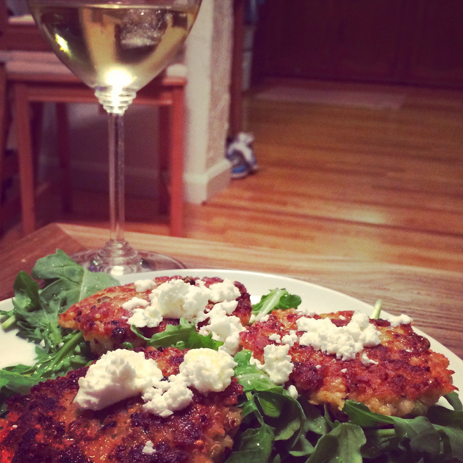 weekend stuff & baby pea quinoa cakes