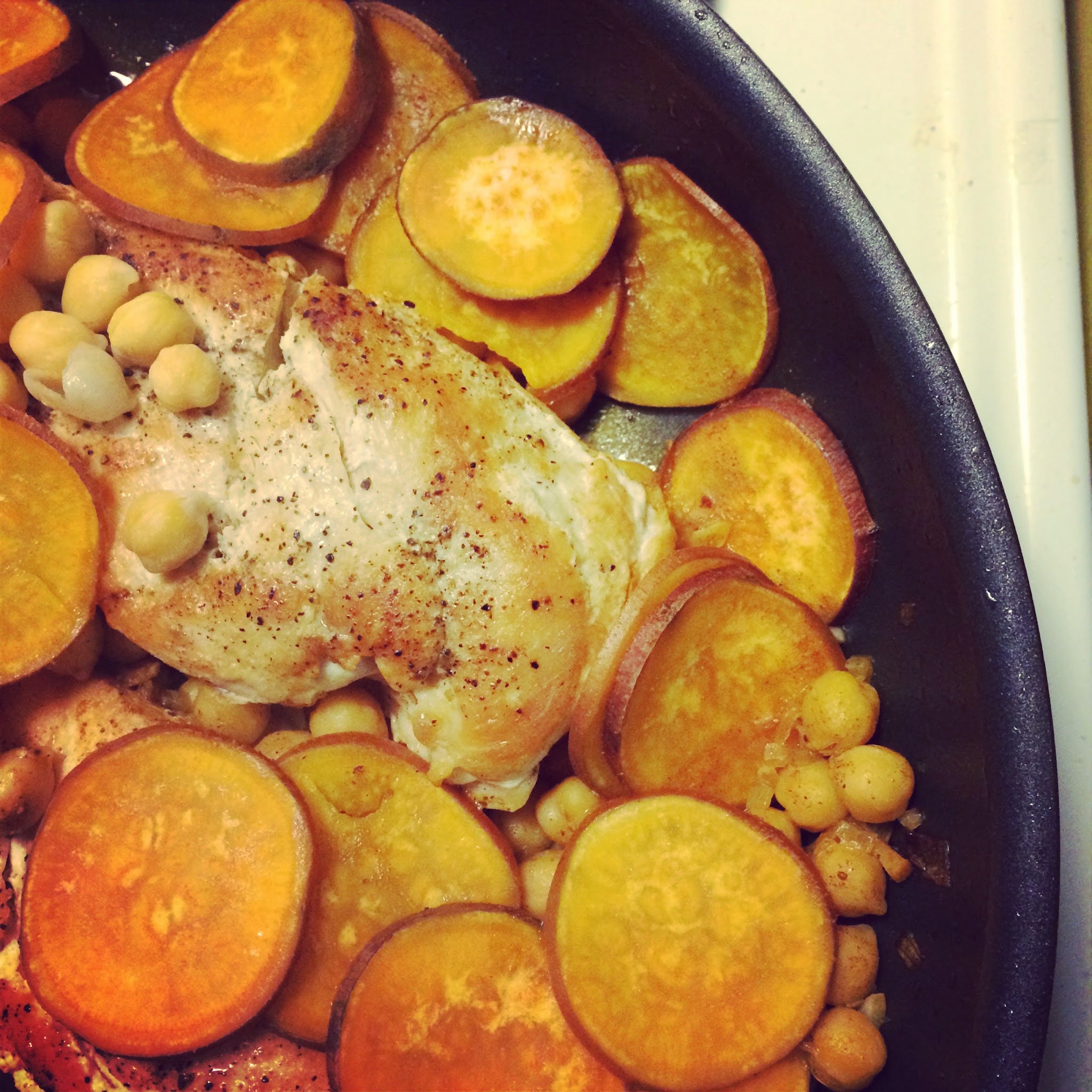 braised chicken with tomato and honey