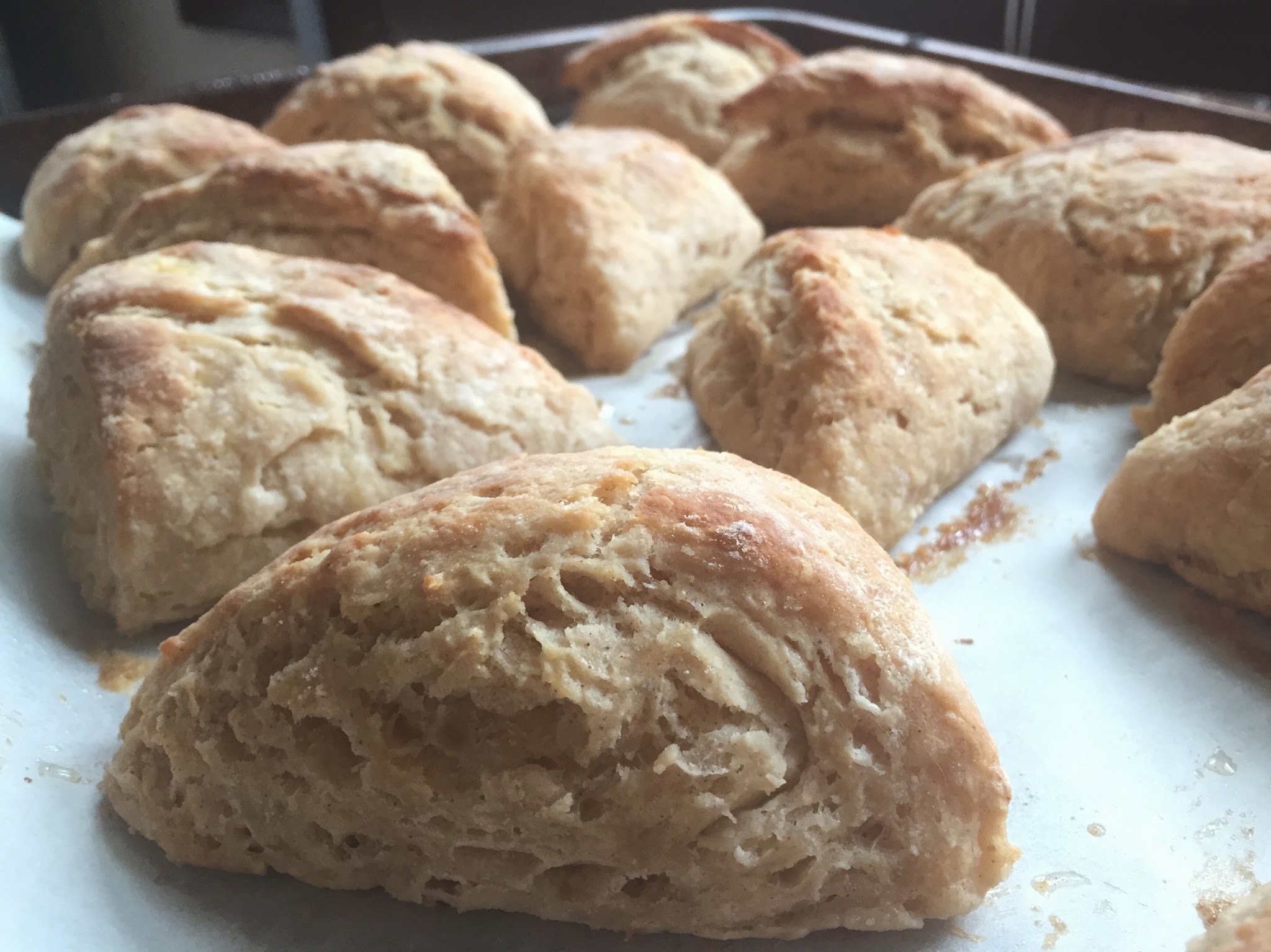 banana bread scones (+ nutella) — image 4