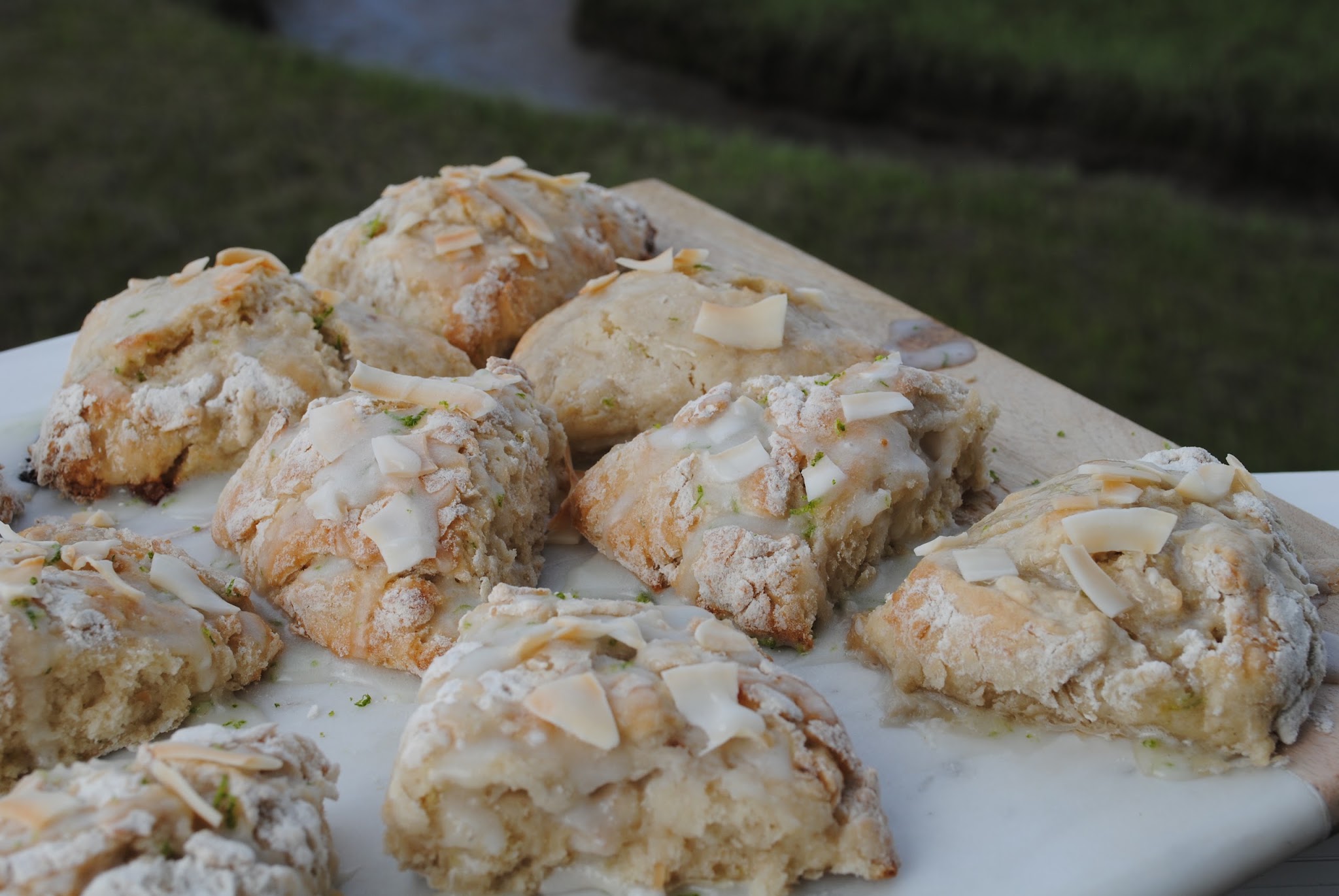 coconut dream scones