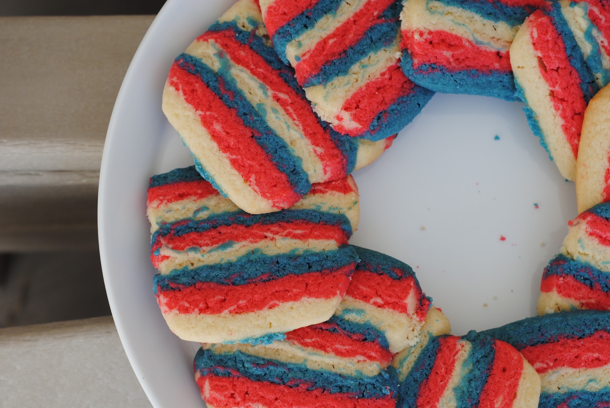 Patriotic Stripe Cookies