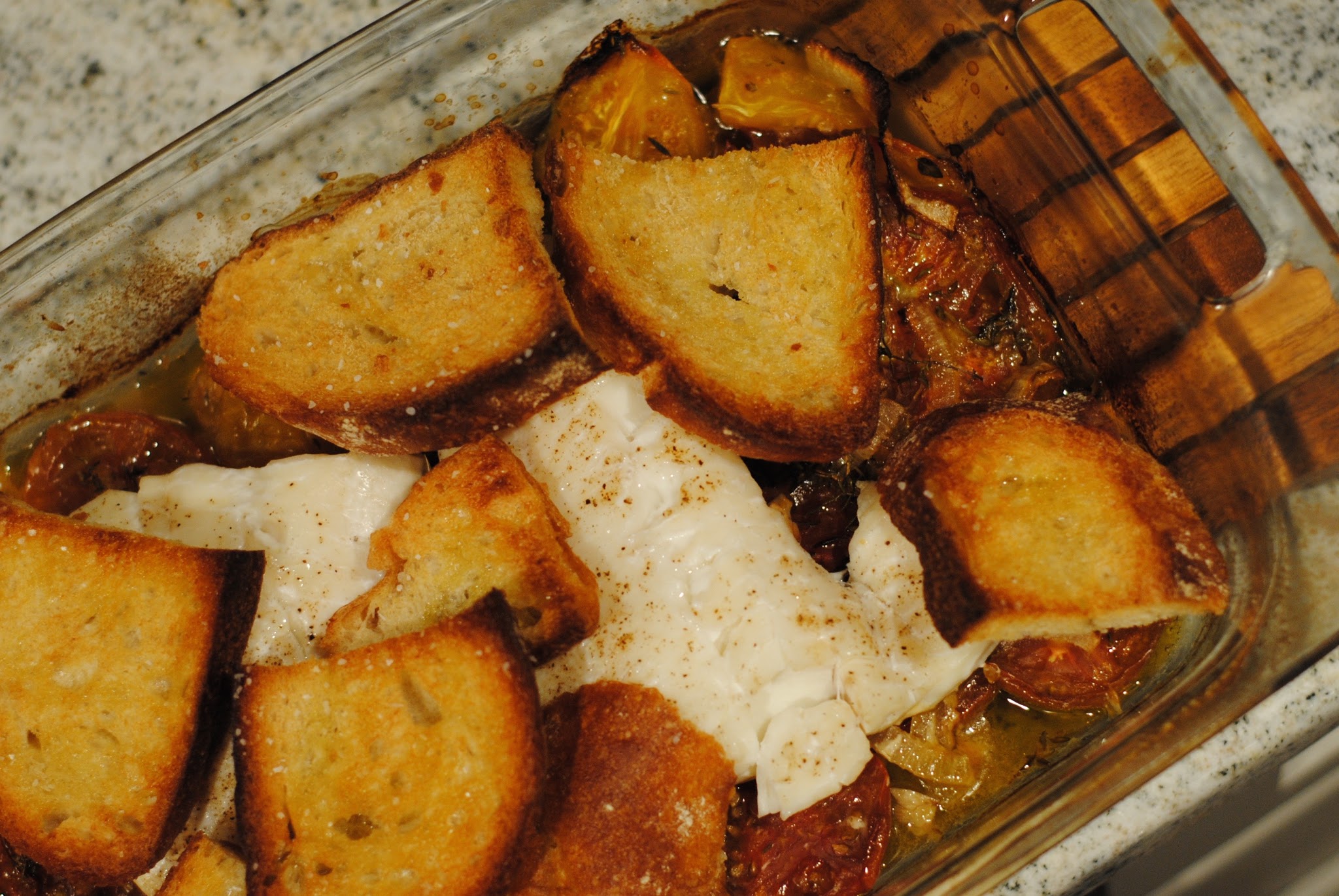 Cod with roasted tomato thyme sauce — image 3