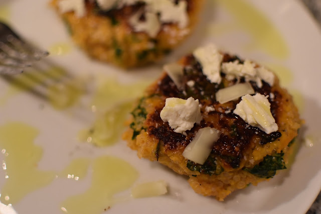 Sweet Potato Kale and Quinoa Fritters — image 1