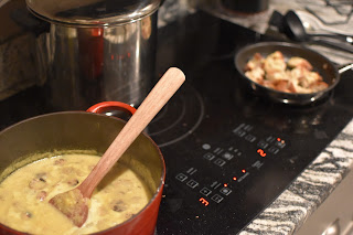 corn chowder with chicken sausage — image 2