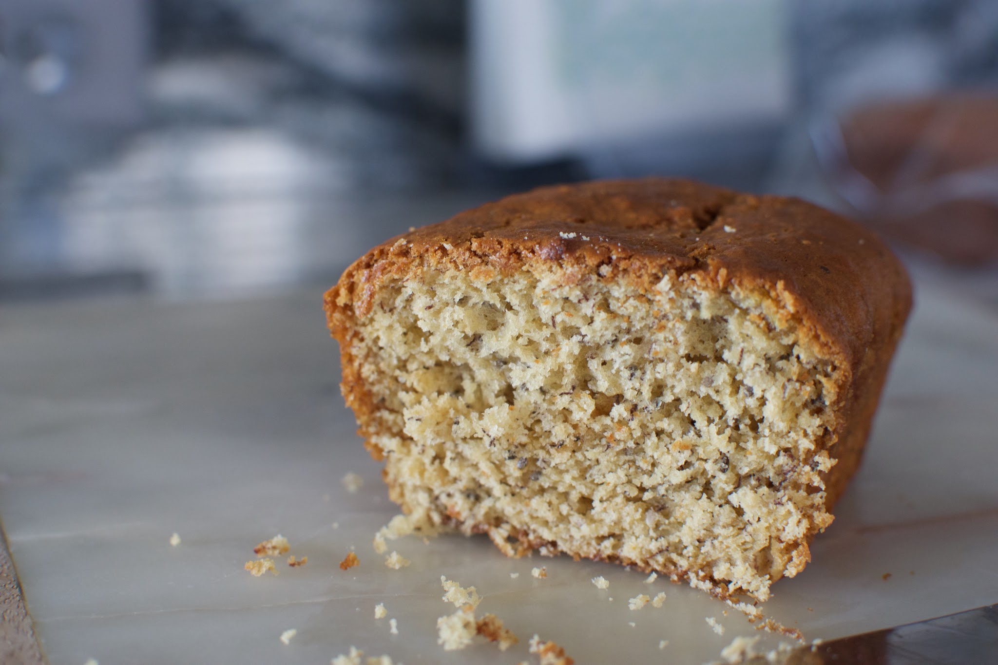 peanut butter quinoa banana bread