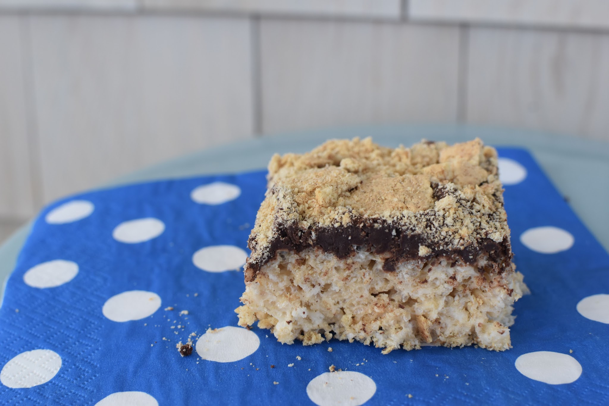 rice krispy smores bars