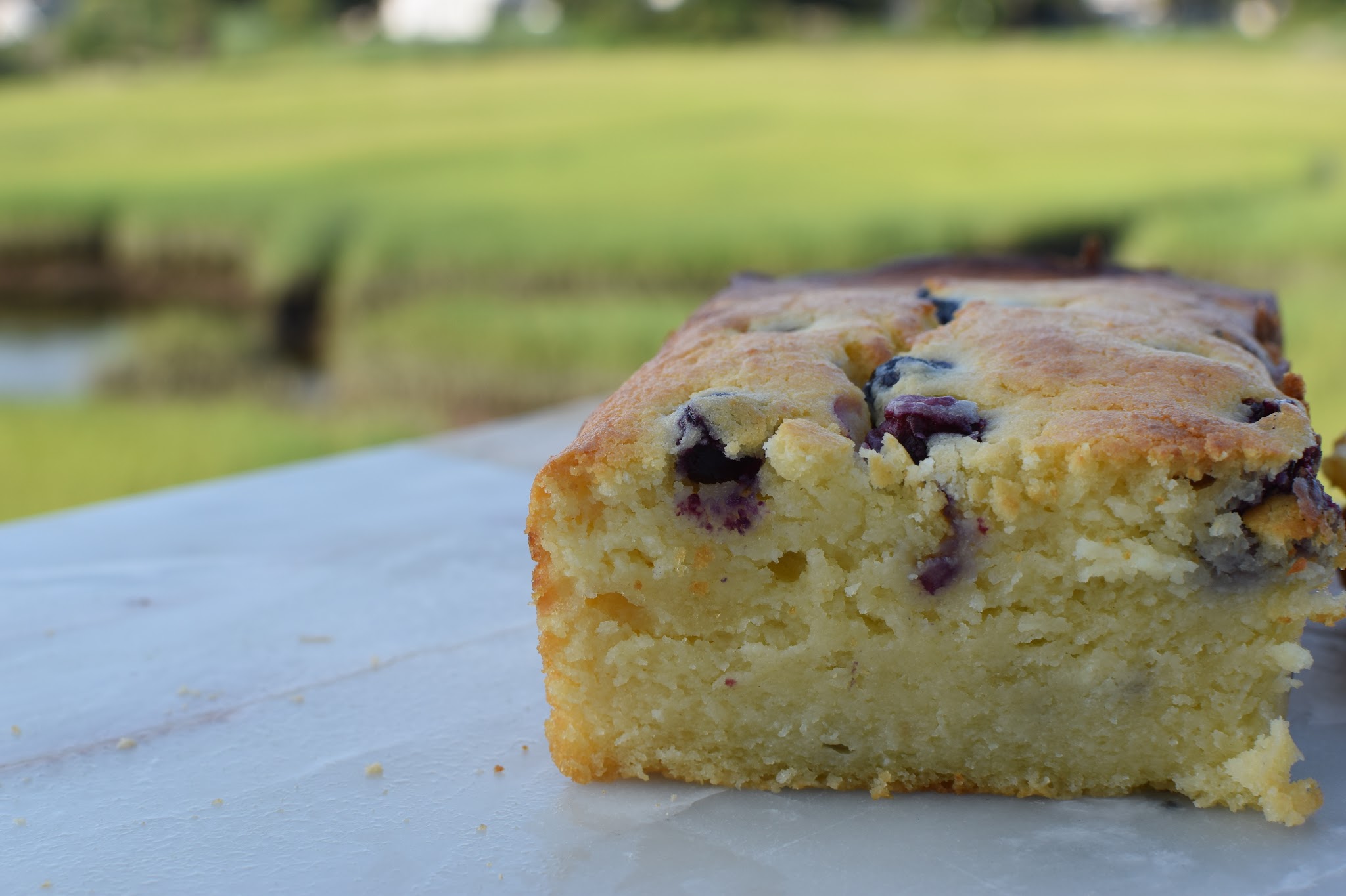 blueberry ricotta cake