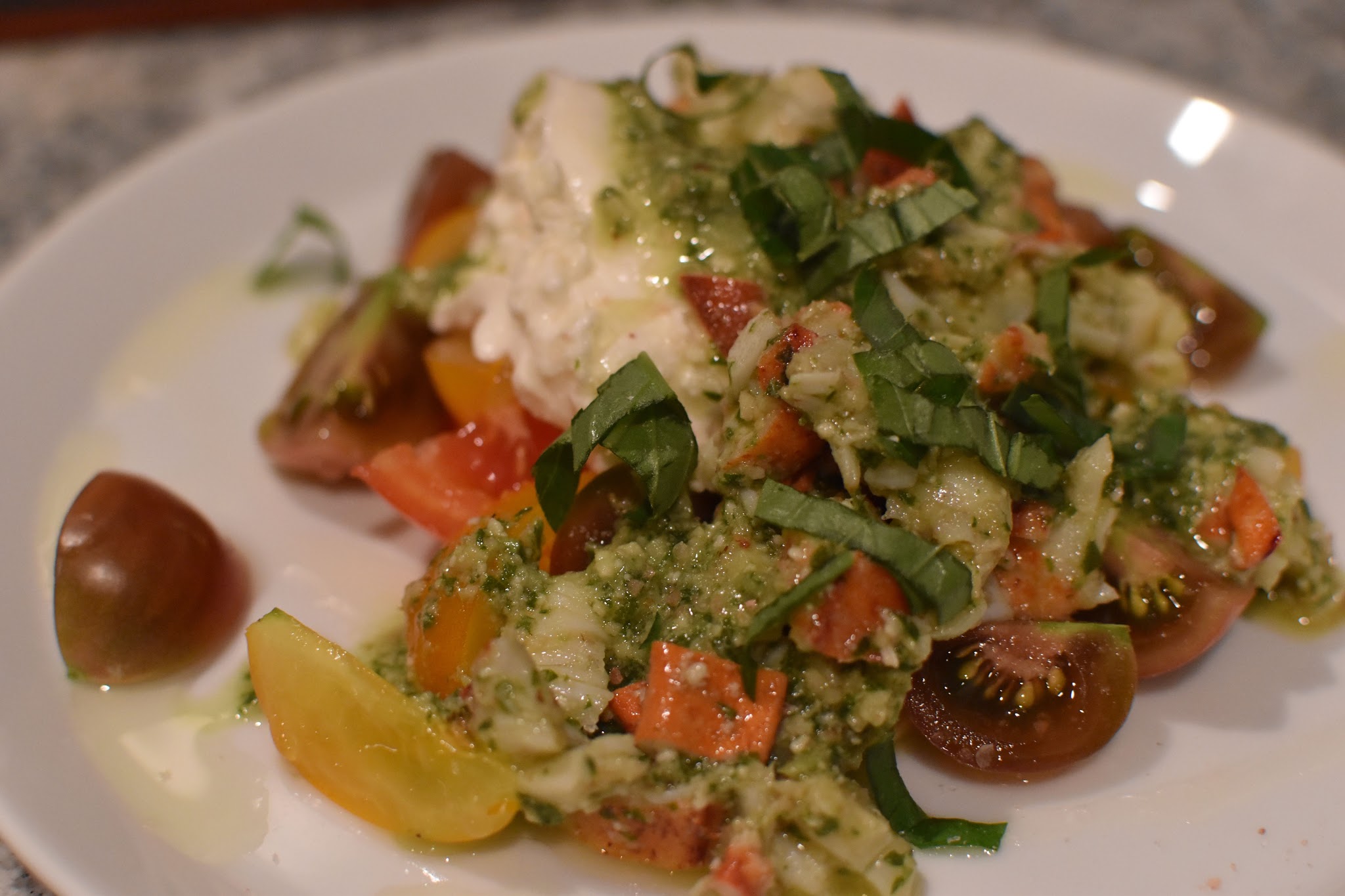 lobster pesto caprese — image 4