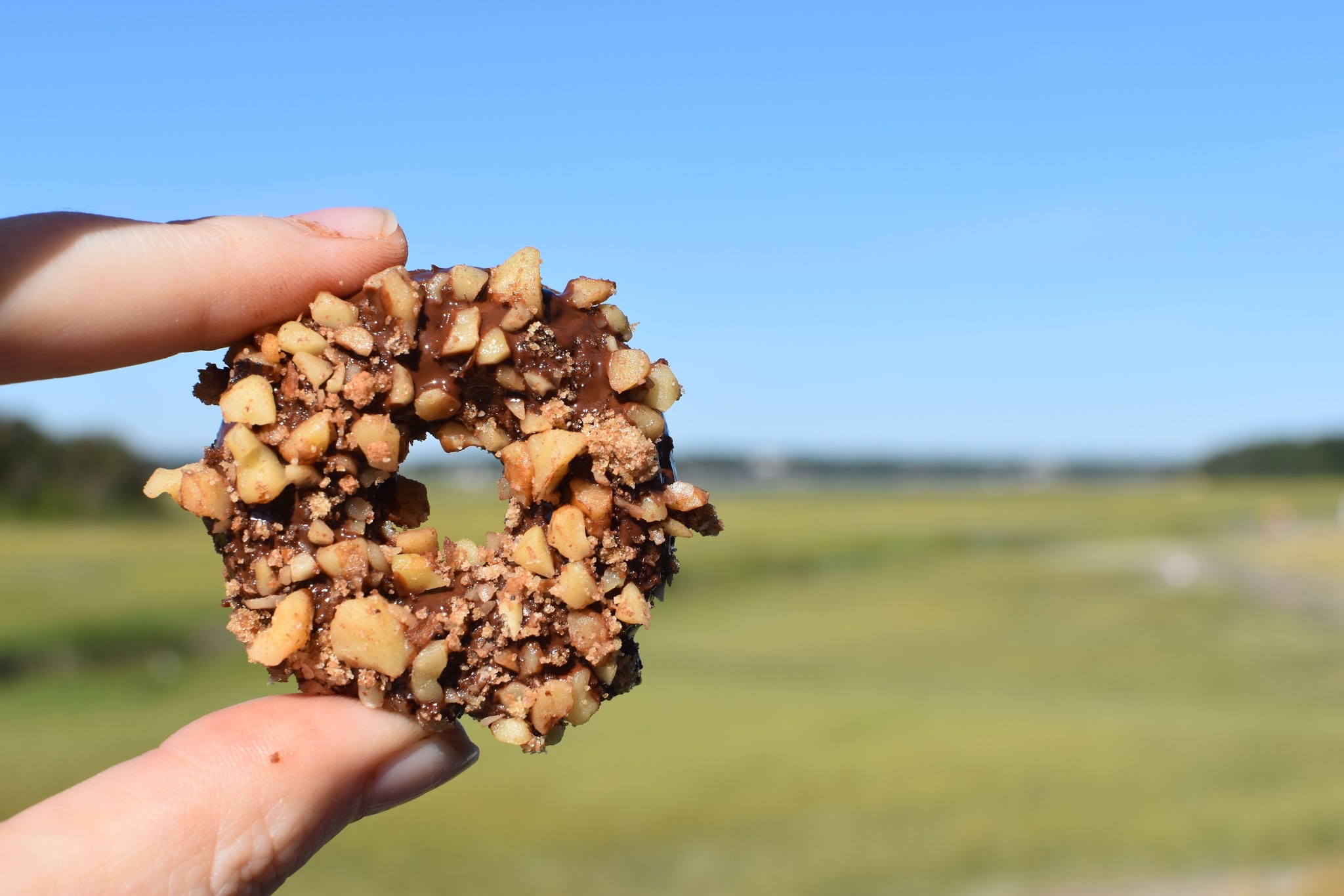 mocha nut donuts