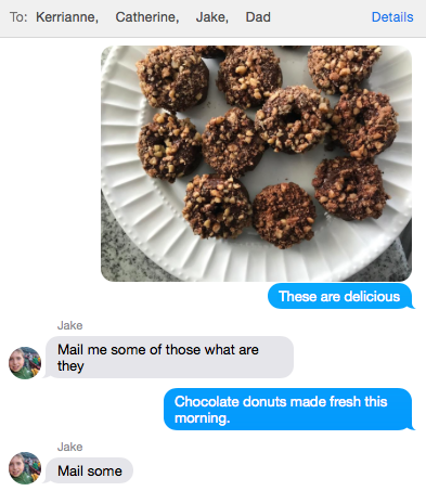 mocha nut donuts — image 2
