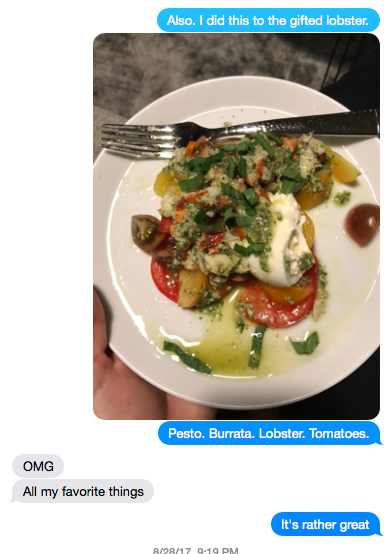 lobster pesto caprese — image 2