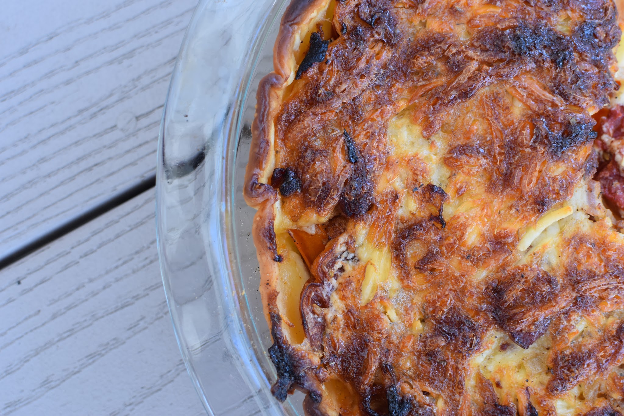 tomato pie is delicious
