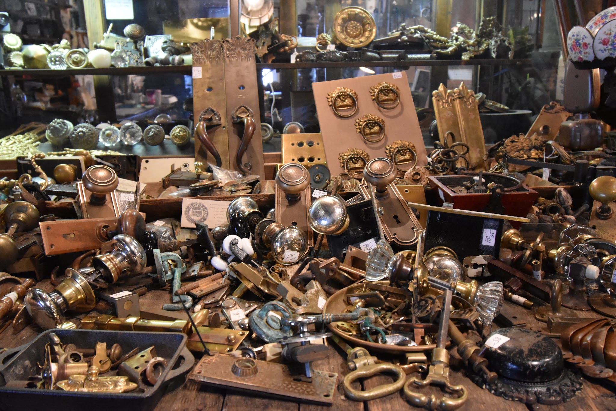 Vintage doorknobs