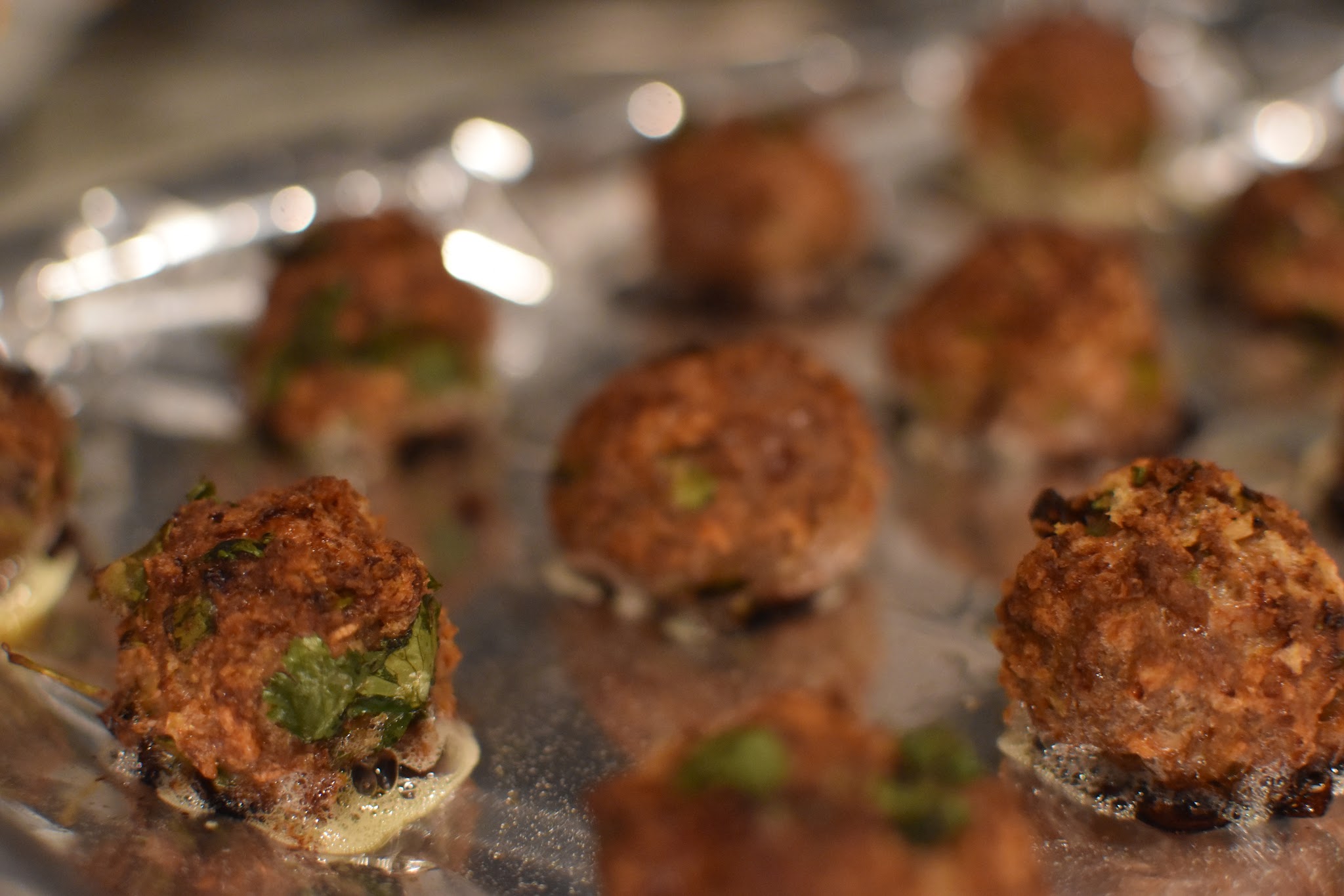 scallion meatballs with soy ginger glaze — image 2
