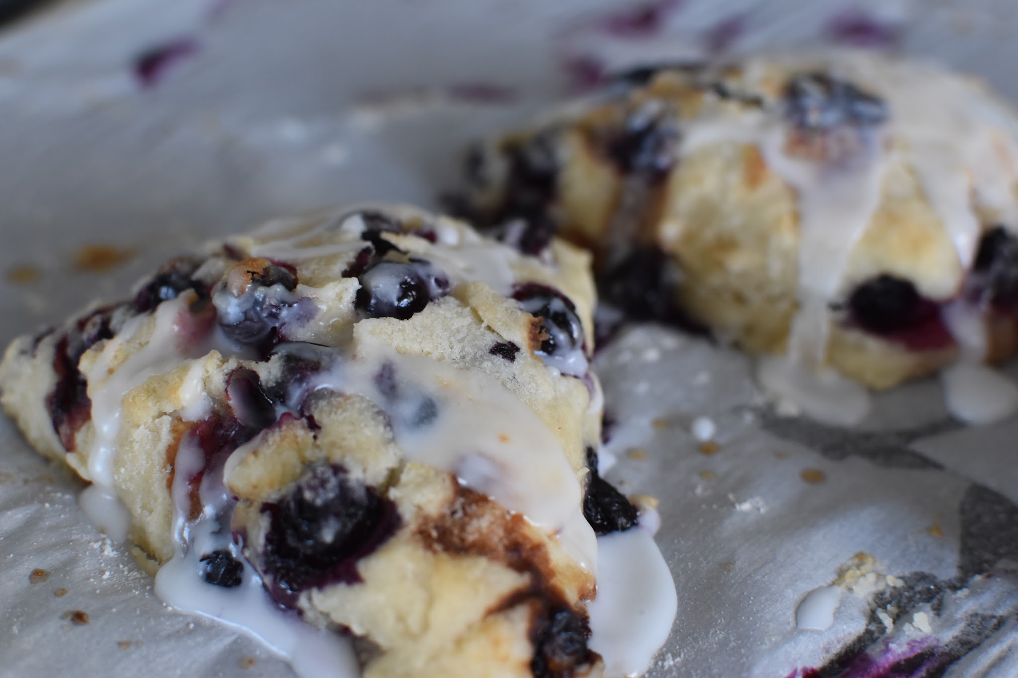 blueberry coconut basil cloud scones — image 2