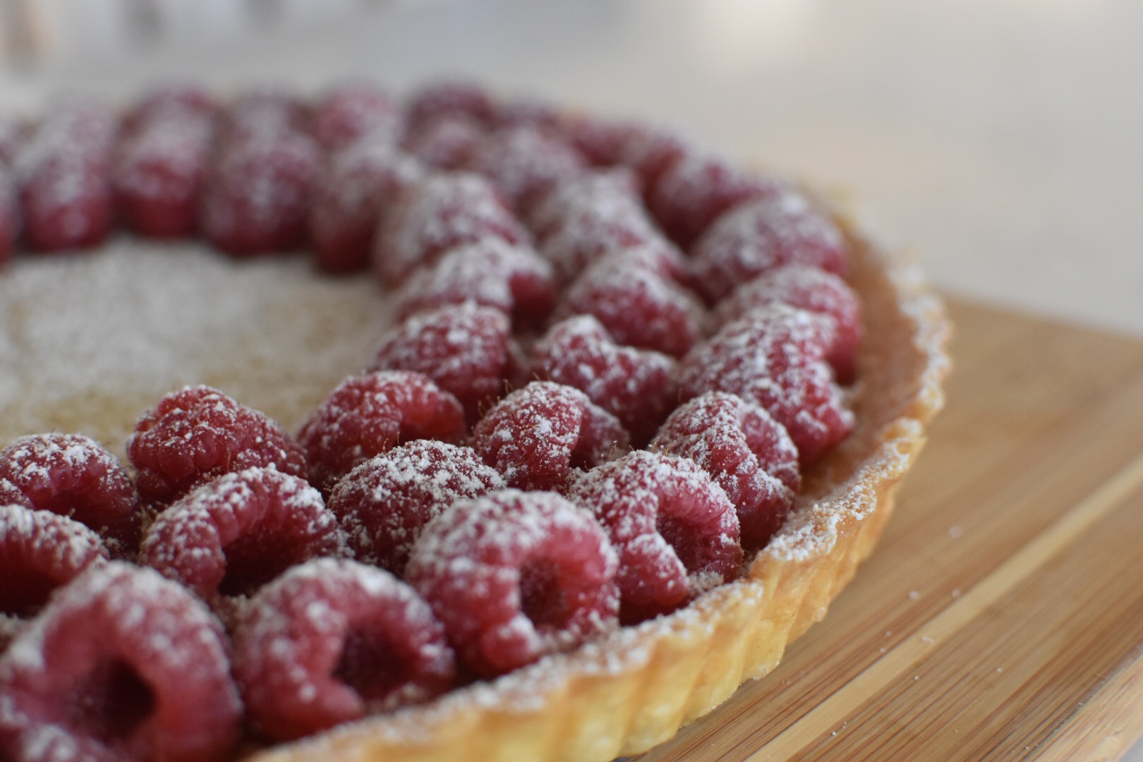 Raspberry Frangipane Tart