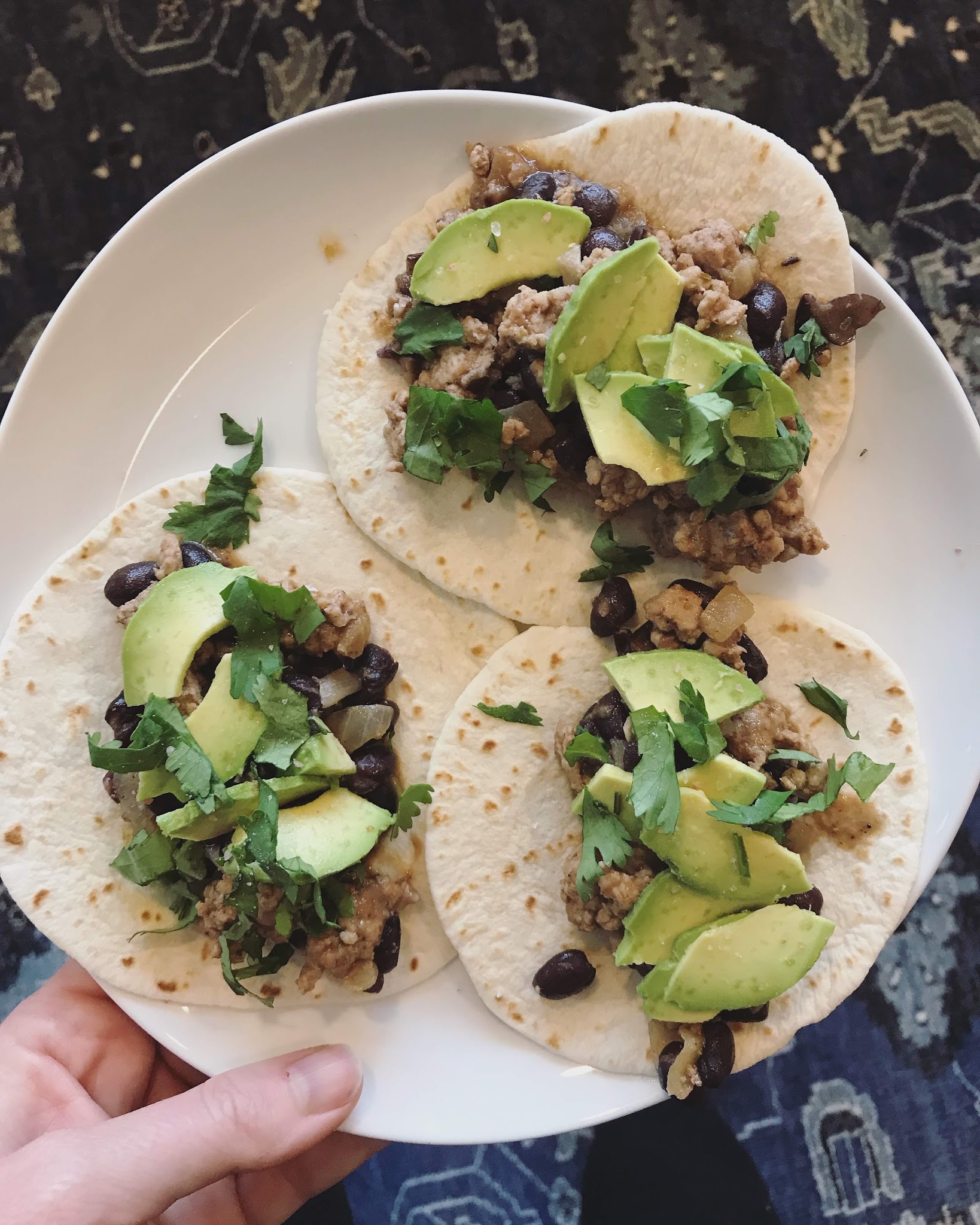 Coconut-Lime Pork Tacos