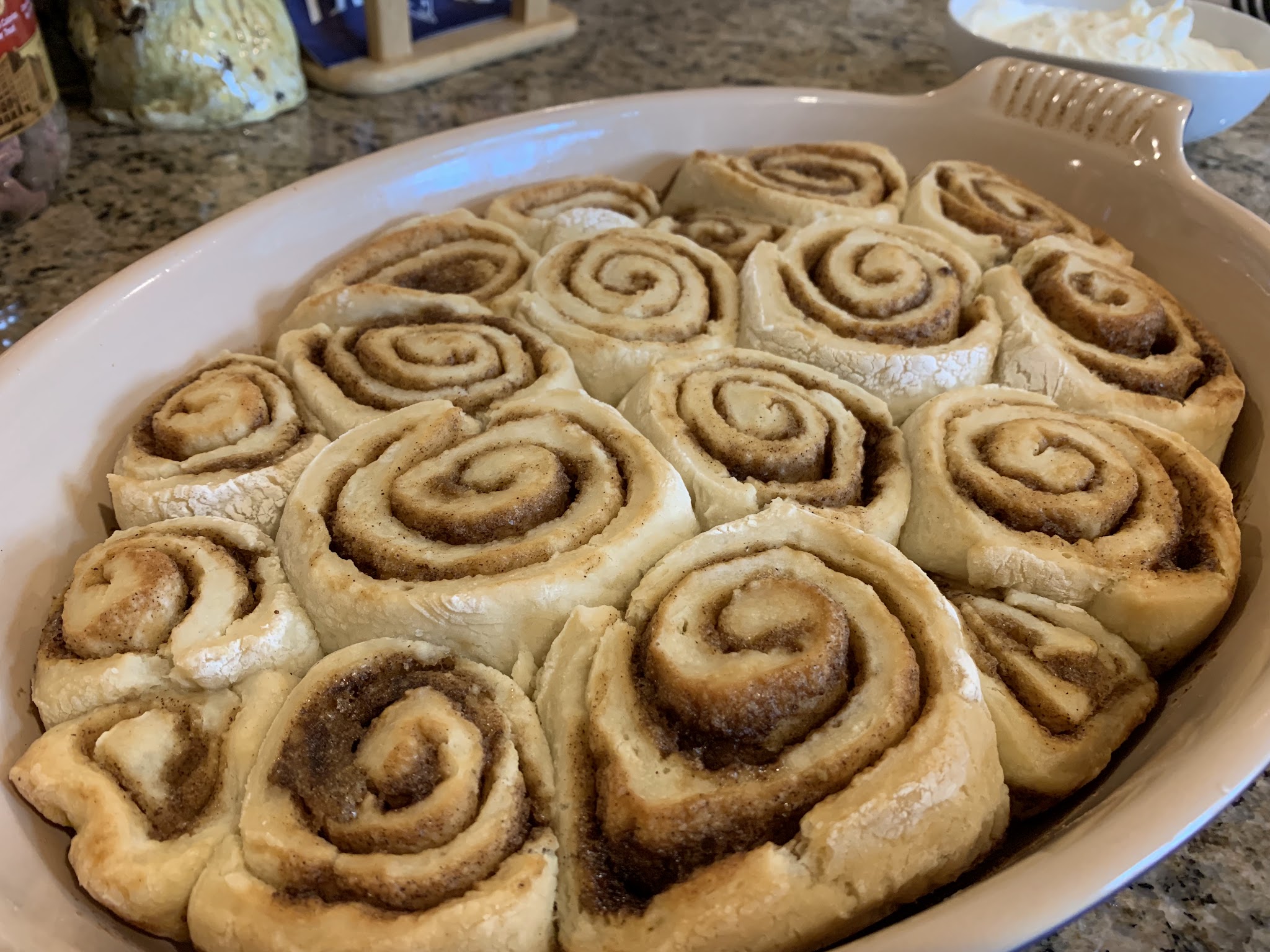 Quick Cinnamon Roll Caserole