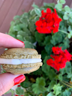 matcha coconut macarons — image 1
