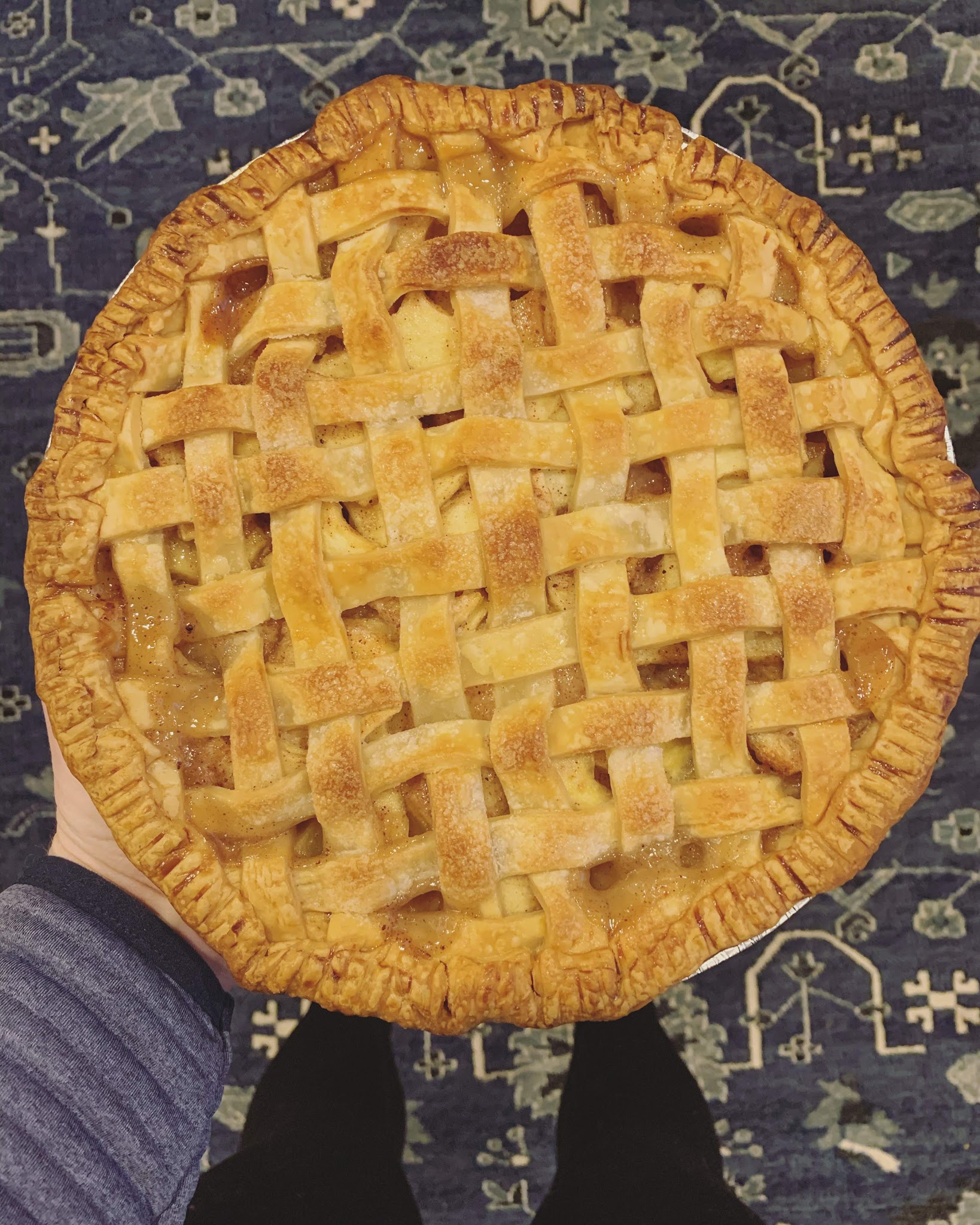almond apple pie