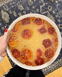blood orange cardamom cake — image 1