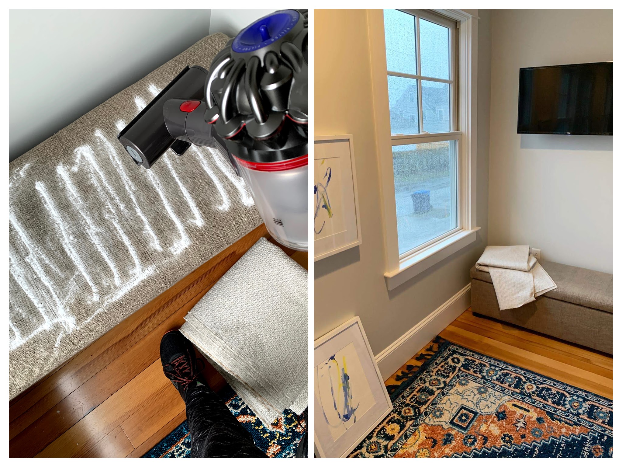 Reupholstering a storage bench — image 2