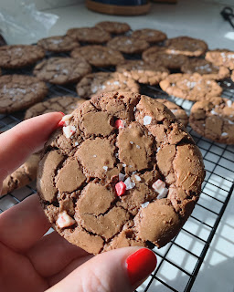 salted brownie cookies — image 1