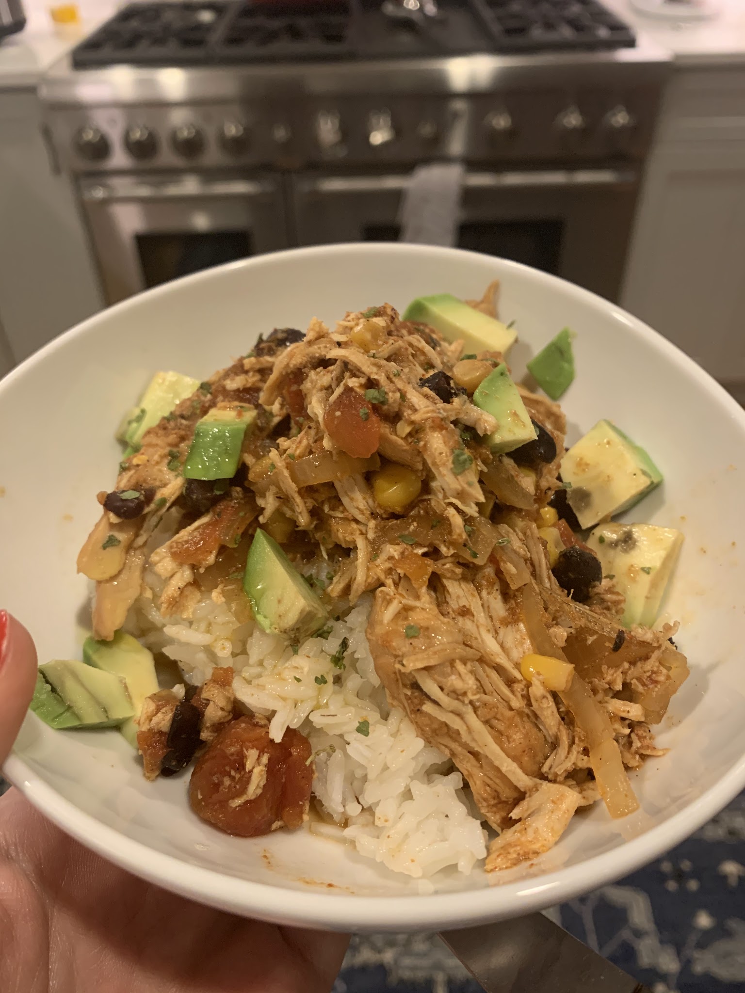 slow cooker chicken taco chili
