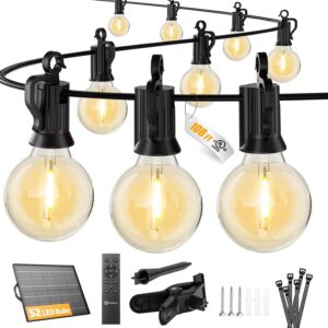 Solar bistro lights